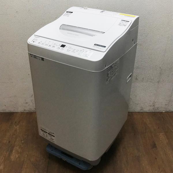 中古】SHARP/シャープ ES-TX6G-S 縦型洗濯乾燥機 洗濯6.5kg 乾燥
