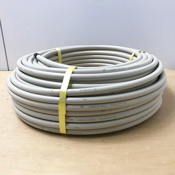 未使用】ガスフレキ菅 60M SUS-PVC-10A 塩化ビニール被覆フレキシブル