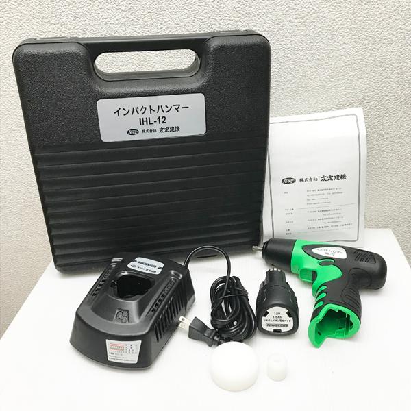 未使用】TOMOSADA/友定 IHL-12 インパクトハンマー 専用ケース入セット