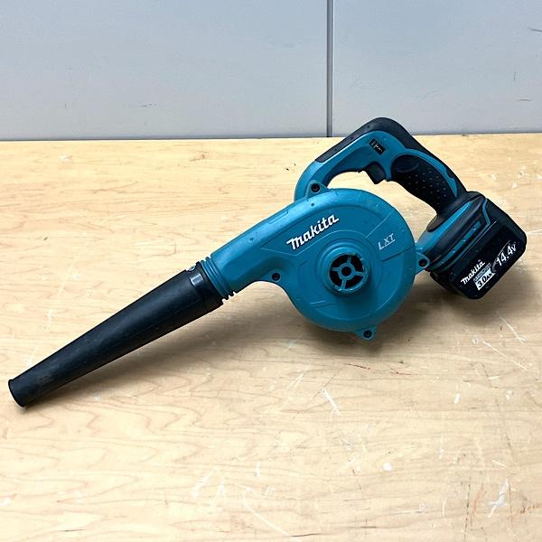 中古】makita/マキタ 充電式ブロワ UB142D 14.4V バッテリー付き