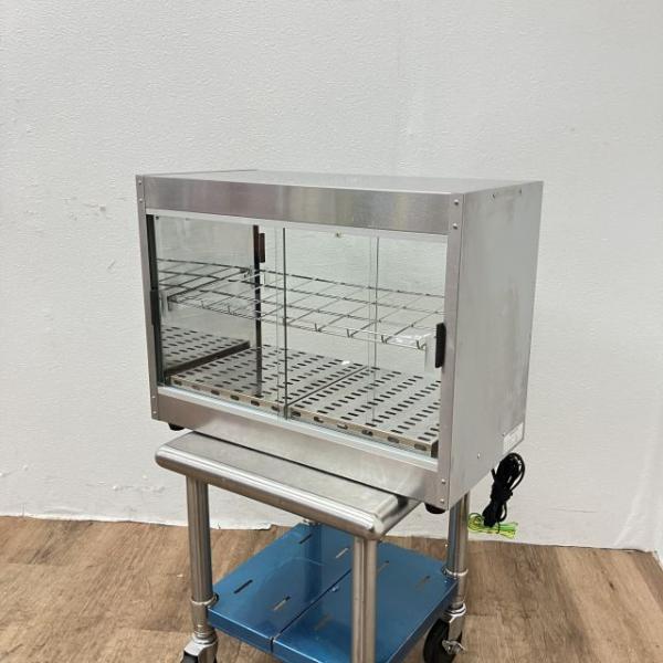 送料込 テンポスオリジナル 前後ガラス引戸ホットショーケース TBHS-600S 96440b75a3083d6a02_3.jpg