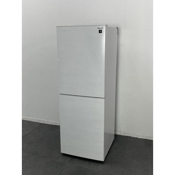 シャープ 2ドア冷蔵庫 ホワイト シャープ 冷蔵庫 2ドア 280L 一人暮らし 二人暮らし 右開き 幅560×奥行