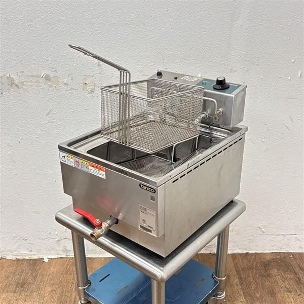 タニコー 卓上電気フライヤー TCFL-3545E 中古 4ヶ月保証 2023年製 単相200V 幅355x奥行450 厨房【無限堂大阪店】