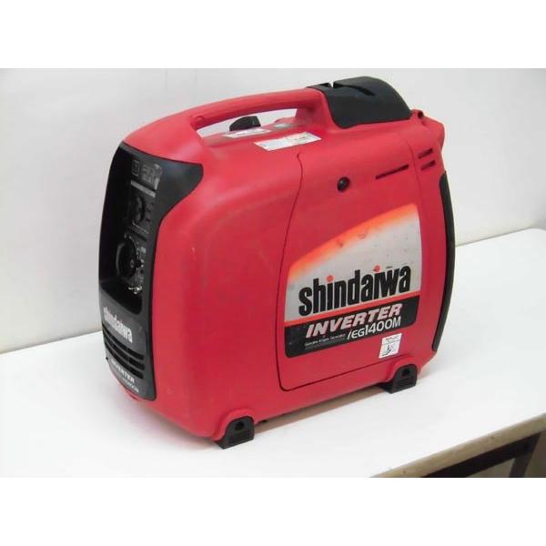 中古 shindaiwa/新ダイワ インバーター発電機 iEG1400M-R