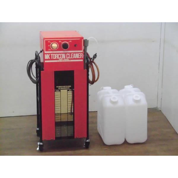 中古 エムケー精工 ポリタンク未使用 トルコンクリーナー MP-400 100V