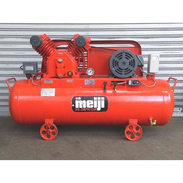 明治 MEIJI/明治 2.2kw 3馬力 給油式レシプロコンプレッサー GH 明治 MEIJI/明治 2.2kw 3馬力 給油式レシプロコンプレッサー GH
