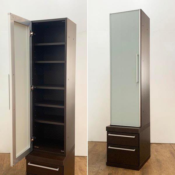 モリタインテリア工業 モリタインテリア スリムキャビネット 左開き