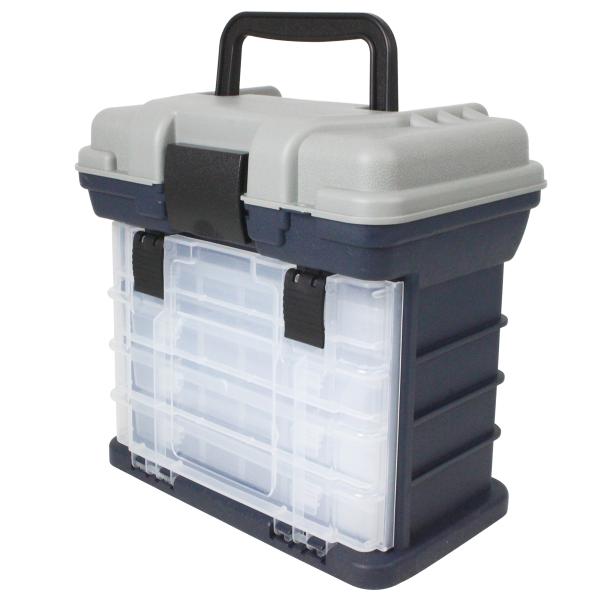 専用です。釣り道具箱　道具箱　釣り道具入れ　　釣り　木箱 万能 タックルボックス 釣りの必需品！ブラック 黒 釣り用 道具