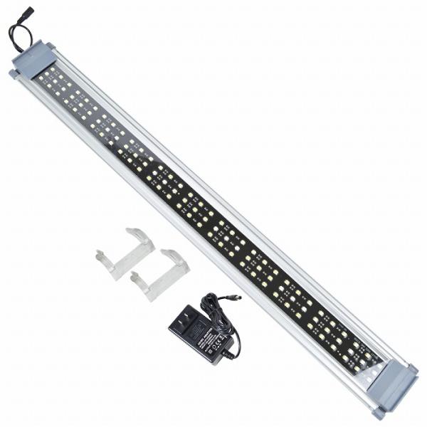 80cm-83cm 水槽用 照明 LED ライト ブルー×ホワイト 青/白 シルバー枠