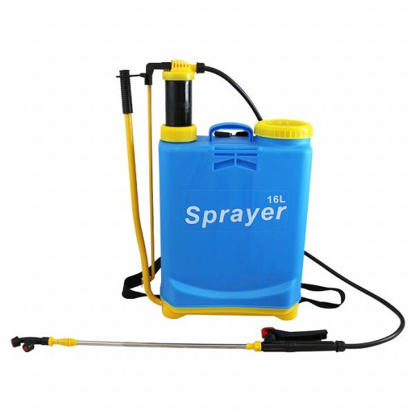16L 手動式 蓄圧式 噴霧器 スプレー 背負い 連続噴霧 ノズル先端調節