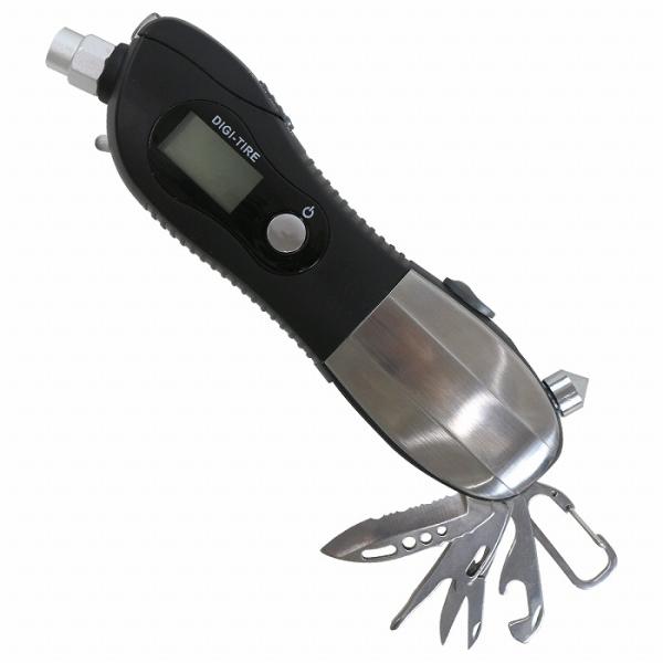 超便利な超多機能マルチツール 内装外装 緊急 タイヤ圧力計 懐中電灯 ガラス割れハンマー 工具ツール ドライバー ハサミ 車載工具 Tool I 0 Xx 01 A エーネクストショップ 通販 Yahoo ショッピング