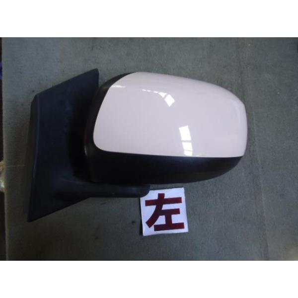 ミライース DBA-LA300S 左ドアミラー カラー番号T28 シェルローズ 純正