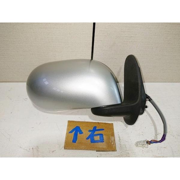キューブ DBA-Z12 右ドアミラー カラー番号KY0 ダイヤモンドシルバー(M