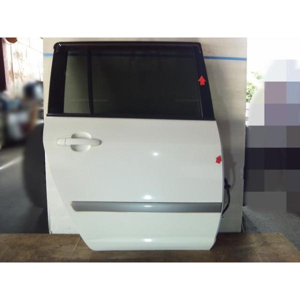 サクシード DBA-NCP58G 右リアドア カラー番号058 ホワイト 純正品番