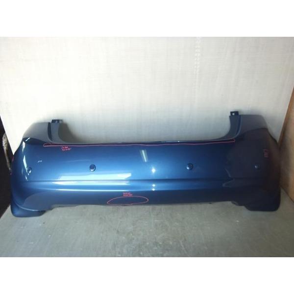 ノート DBA-E12 リアバンパー カラー番号RAW シャイニングブルー(PM