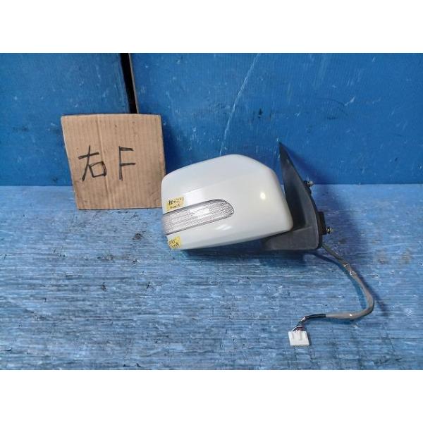 テリオスキッド ABA-J131G 右ドアミラー 　カラー番号W16　パールホワイト　純正品番87910-B4190-A1 管理番号AC6115