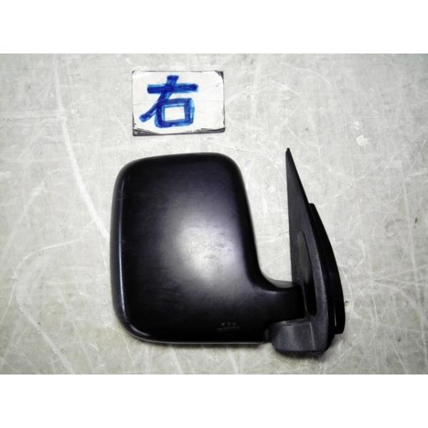 アクティ UE-HA7 右ドアミラー 　無塗装黒　純正品番76200-S3A-004 管理番号AD0331