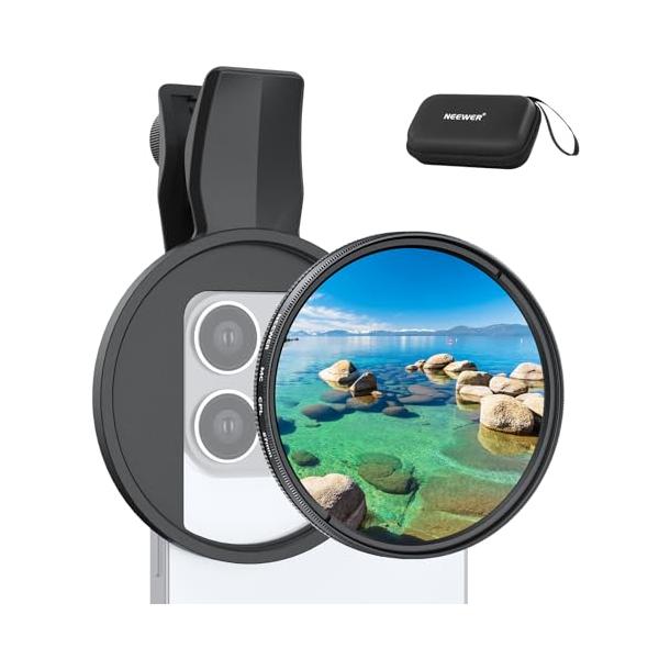 CPLコンパチブルiPhone-/-/CPL Compatible with iPhone・Style:CPLコンパチブルiPhone・パッケージ個数:1・多用途なスマホフィルターキットNEEWER 67mmクリップオンフィルターキットは、...