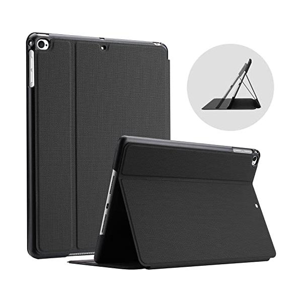 他サイト： ProCase iPad 9.7 ケース (2018 2017) Air 2 / Air 1に適合 耐衝撃 スタンド機能 スマートカバー オートの商品画像