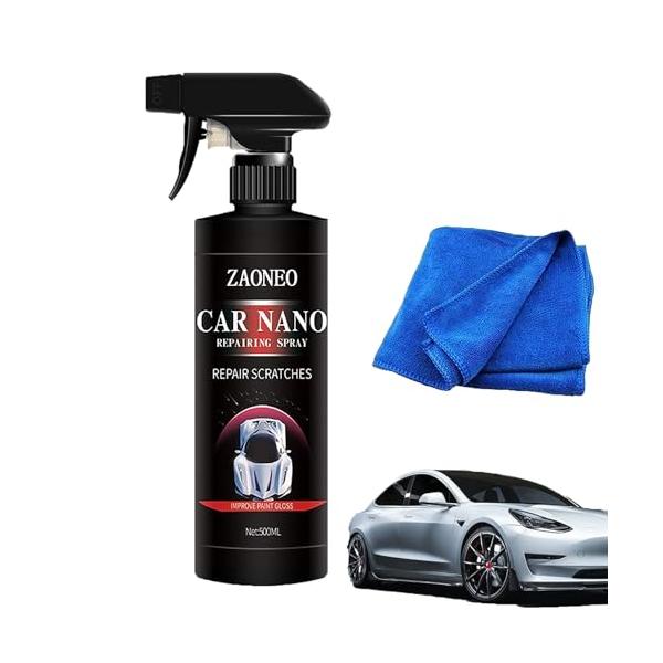 500ML車用コーティングスプレー ドイツハイテク 愛車をピカピカになる、Carsonicナノメートルクオーツコーティング剤、車用コーティングス