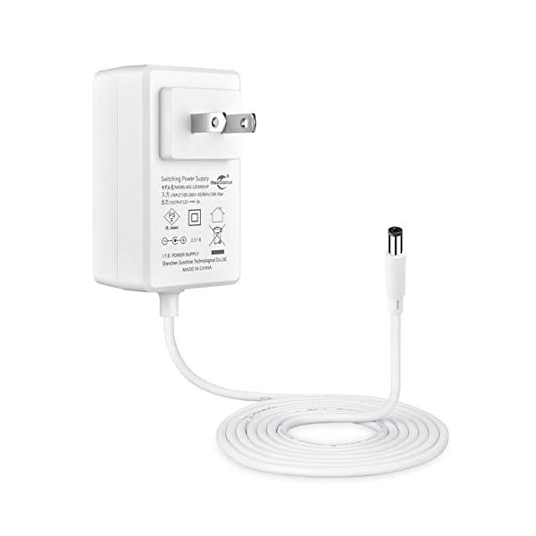 iNextStation ACアダプター 12v 3A DC PSE技術認証済 入力電圧AC100-240V 最大出力36W センタープラス 外