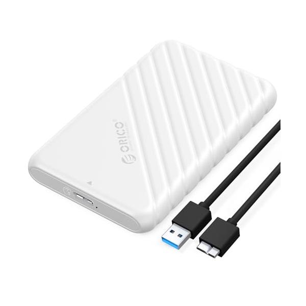 ホワイト/-/25PW1-U3-WH・Model:25PW1-U3-WH・2.5インチ HDD ケースORICO HDD ケースは、2.5インチSATA I/II/III SSD &amp; HDDをPC、ノートパソコン、ルーター、PS4、...