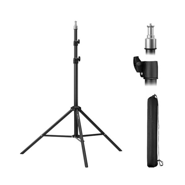 K&F Concept ライトスタンド 撮影用 230cmまで 耐荷重5kg