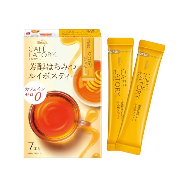他サイト： AGF ブレンディ カフェラトリー スティック 芳醇はちみつルイボスティー 7本×6箱  はちみつ紅茶  紅茶 スティック  ノンカフェインの商品画像