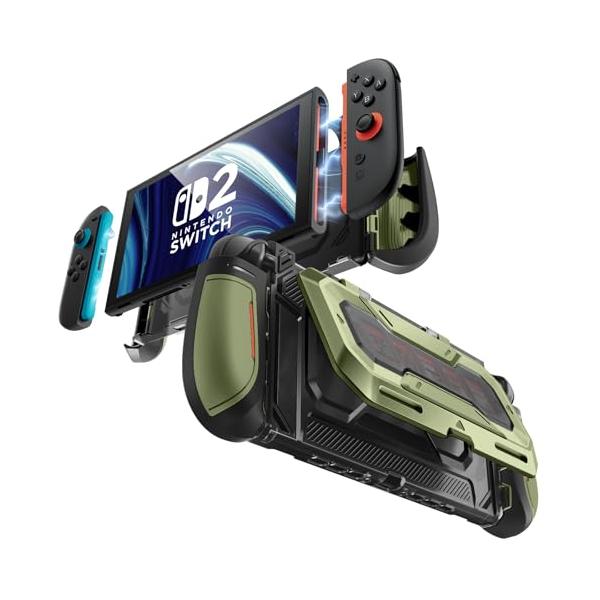 Mumba ケース Nintendo Switch 2対応 2025 防塵 耐衝撃 フリップ