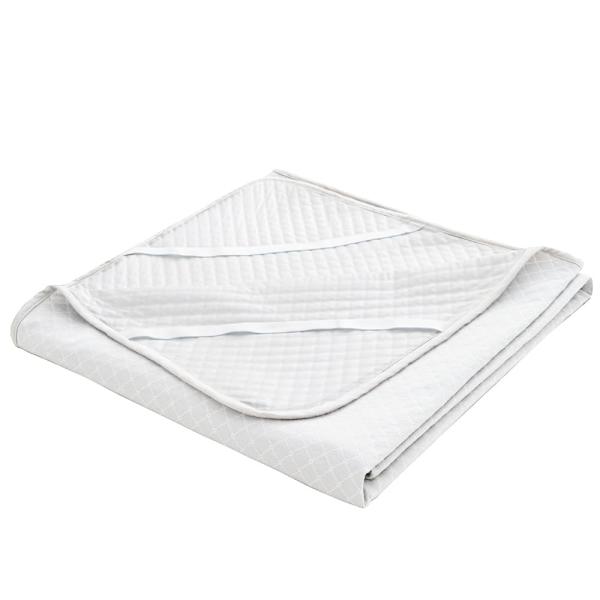 ホワイト/120*200cm/FS-Z・Size:120*200cmColor:ホワイト・＜側生地は綿100%＞側生地は高品質の綿を使用しています。通気性と吸湿性も優れ、素肌にやさしいです。このパッドは防水パッドですが、綿素材だから肌触りが...