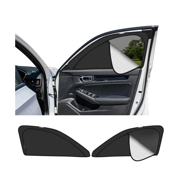 新型 シビック FL系 専用 サンシェード マグネット式 サイド用 車種専用 2in1一体式 カーシェード CIVIC FL1/4型 タイプＲ