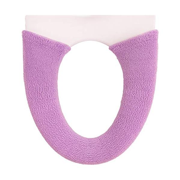 オカ(OKA) エトフトリア トイレ便座カバー 洗浄暖房型専用 ピンク(北欧トイレタリー) 14cm×75cm×1cm 454862237431