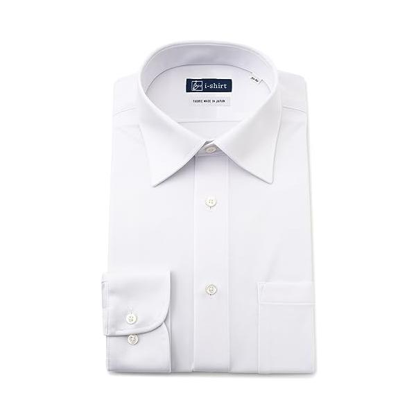 [i-Shirt(アイシャツ)]i-shirt 完全ノーアイロン ストレッチ 速乾 レギュラーフィット 長袖 アイシャツ ワイシャツ メンズ メ