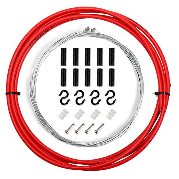 他サイト： DY.2ten 自転車 シフトケーブルセット シフトケーブル 4mm 2m 汎用性 自転車 用 自転車パーツ セットの商品画像