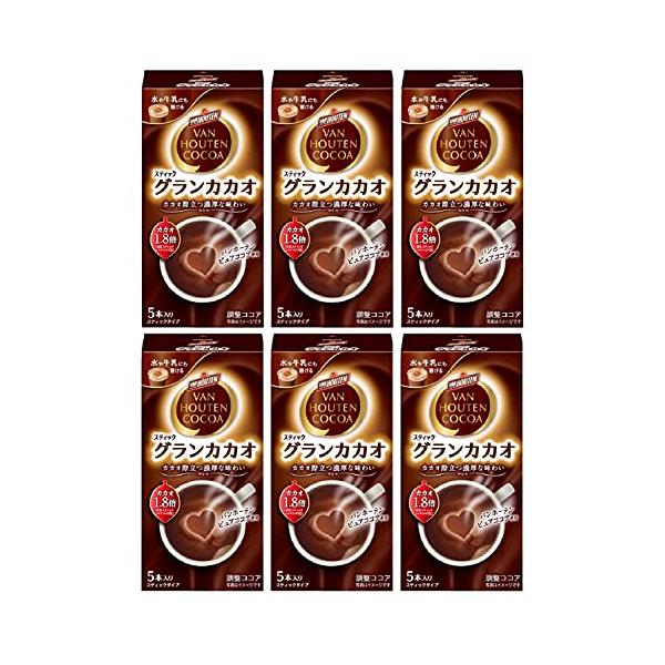 他サイト： バンホーテン グラン カカオ 5P×6箱の商品画像