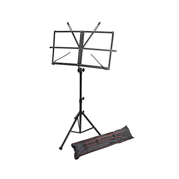 他サイト： RockJam 譜面台 折り畳み式 050151-BK(アルミ製)の商品画像