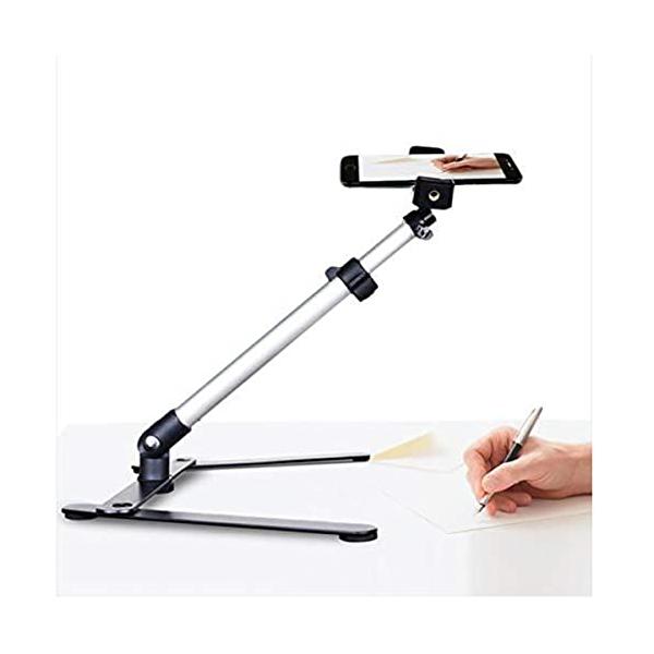 他サイト： SMILE PRICE オンラインストア [SP] スマホスタンド コ型スマホ三脚 角度 高さ 調節 固定 真上撮影 手元撮影 実況 料理 ゲーの商品画像