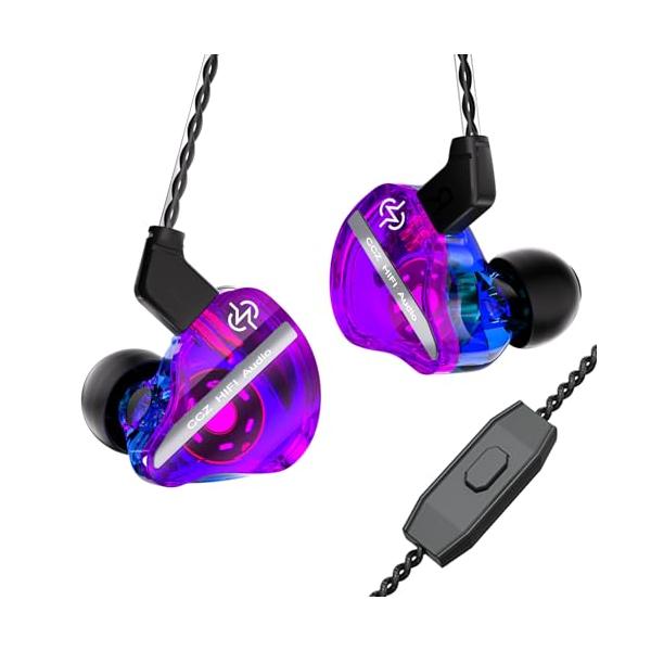 Yinyoo CCZ DC01 PRO イヤホン 有線 イヤモニ カナル型 耳掛け