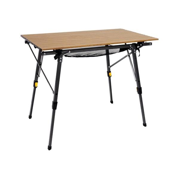 Timber Ridge アウトドアテーブル 折りたたみ 高さ調節 耐荷重30kg