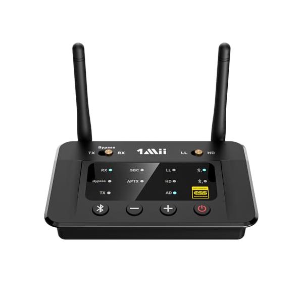 他サイト： 1Mii Bluetooth トランスミッター 5.3 ブルートゥース オーディオレシーバー bluetooth レシーバー dac 2台同時送の商品画像