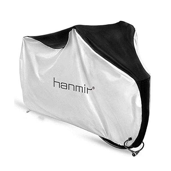 他サイト： Hanmir 自転車カバー サイクルカバー 厚手 防犯 防風 防塵 耐熱 UVカット 撥水加工 破れにくい 鍵穴盗難防止 雨雪対応き 29インチの商品画像