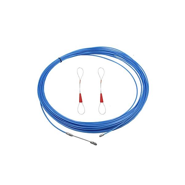 15M/-/-・パッケージ個数:1・入線専用ワイヤー長さ約15m；ロッド線径約3mm。・高品?防水性、耐久性、強靭、押しに強い。柔軟性を持ちつつも適度な硬度があり、腰が強く押しに強い為、挿入が楽で配管でも良く通ります。・取扱いが容易で簡単な...