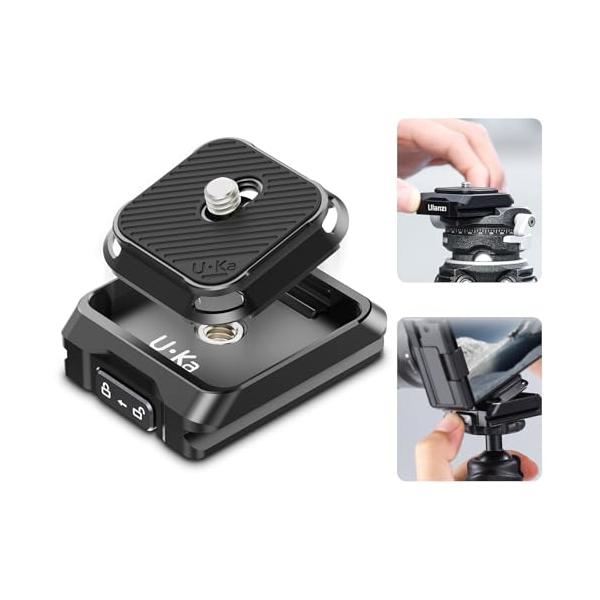ulanzi セット Amazon.com: ULANZI Claw Quick Release Plate Tripod QR Camera