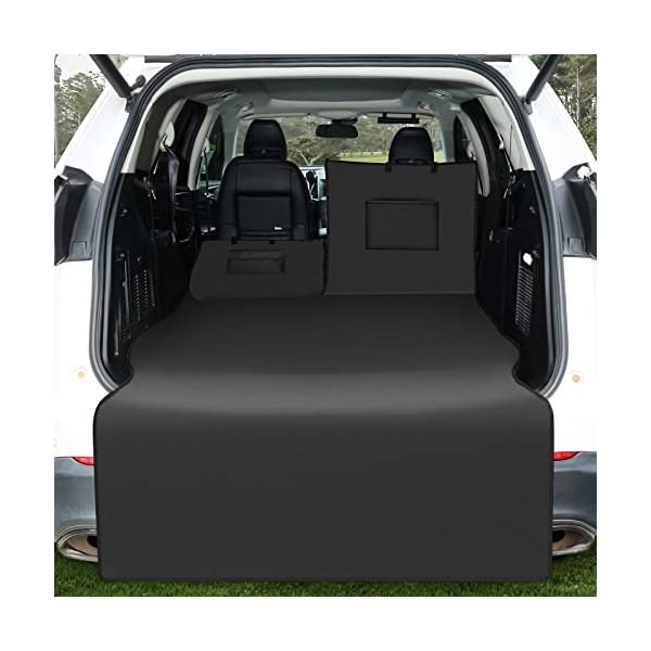 他サイト： KYG トランクシート 汎用品 大きいサイズ 5:5セパレート式 トランクマット カー用品 防水 汚れに強い 取り付け簡単 折り畳み式 中大型車の商品画像
