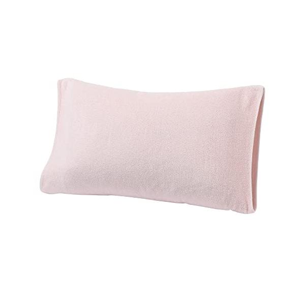 他サイト： nishikawa  西川 のびのび枕カバー Ag抗菌タイプ ピンク 50X63cmのサイズの枕に対応 伸縮繊維なので多彩なサイズ かたちの枕にの商品画像