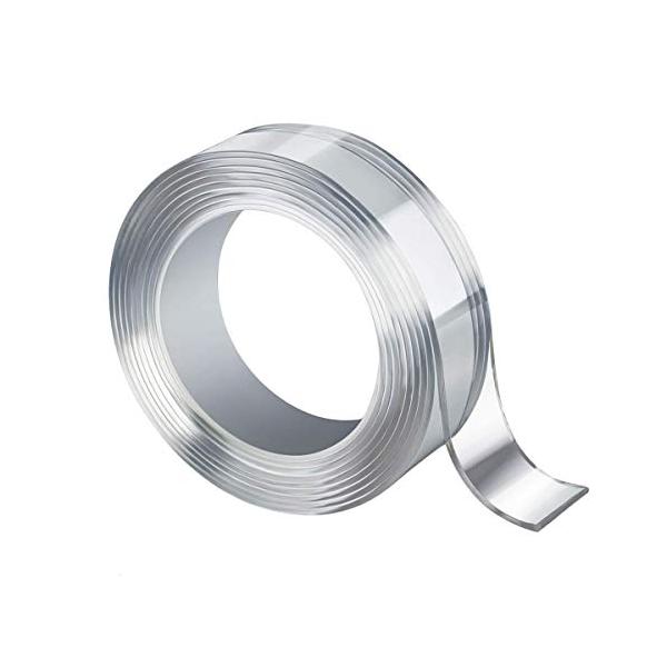 他サイト： OTOKU 両面テープ 魔法テープ 超強力 のり残らず 繰り返し はがせる 防水 強力 滑り止め 洗濯 多機能 多サイズ 家庭 オフィス 寮 学の商品画像