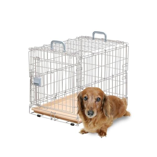 小型犬用(シルバー)シルバー/ブラウン/幅46×奥行63×高さ50cm/OKE-600R・Style:小型犬用(シルバー)・パッケージ個数:1・本体サイズ (幅X奥行X高さ) :46×63×50cm・本体重量:6.8kg・梱包サイズ:49....