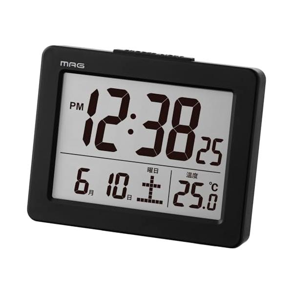 T-779A BK-Zブラック/H74×W93×D52mm/T-779A BK-Z・Style:T-779A BK-Z・パッケージ個数:1・表示：時刻(12/24表示切替表示)、日付、温度(-9.9〜+49.9℃)・ライト：本体上部のボタン...