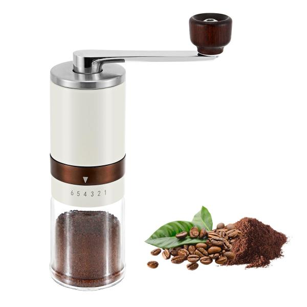 VKCHEF コーヒーミル 手挽きコーヒーグラインダー セラミック臼