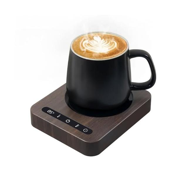 木目です/小型です/BW0102・Color:木目です・4段の温度設定他のヒーターよりも良いです。温度は55℃、65℃、75℃、85℃の4段階に設定されています。加熱温度は環境やカップの厚さの影響を受けますのでご注意ください。保温効果は平ら...